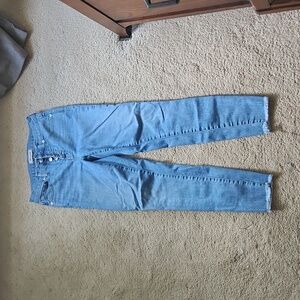 Madewell High Rise Skinny Crop Jeans